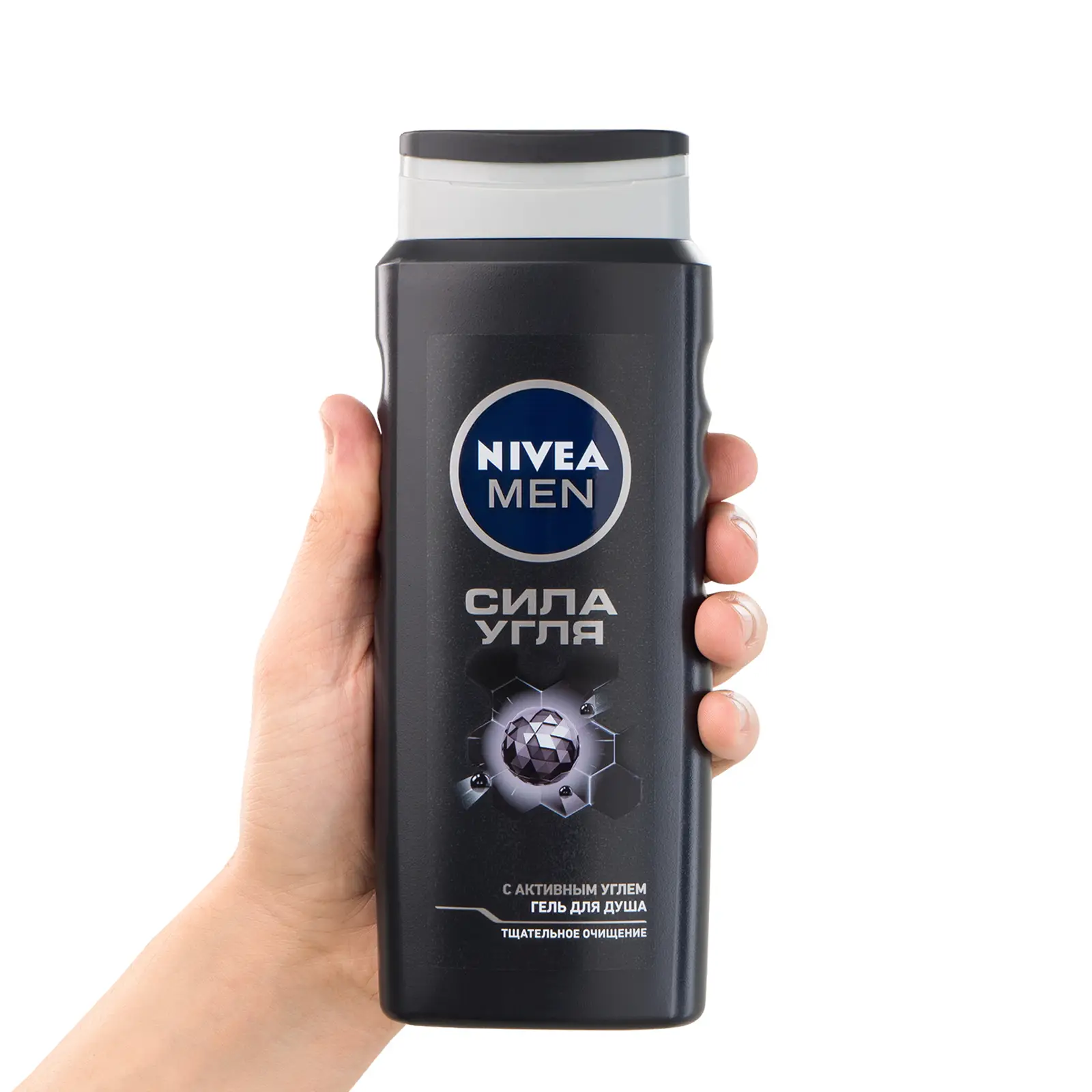 Гель для душа NIVEA Men Сила угля 500мл