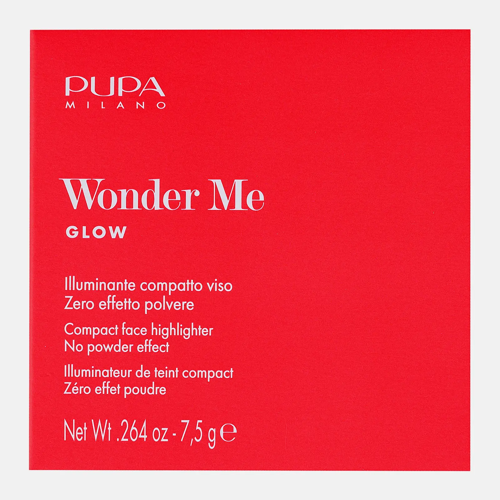 Компактный хайлайтер для лица Wonder Me Glow тон 102 Pupa
