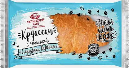 Круассан со сгущенным молоком 75г