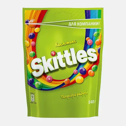 Драже Кислые Skittles 140г