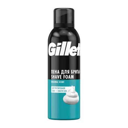 Изображение товара Пена для бритья Gillette для чувствительной кожи 200мл