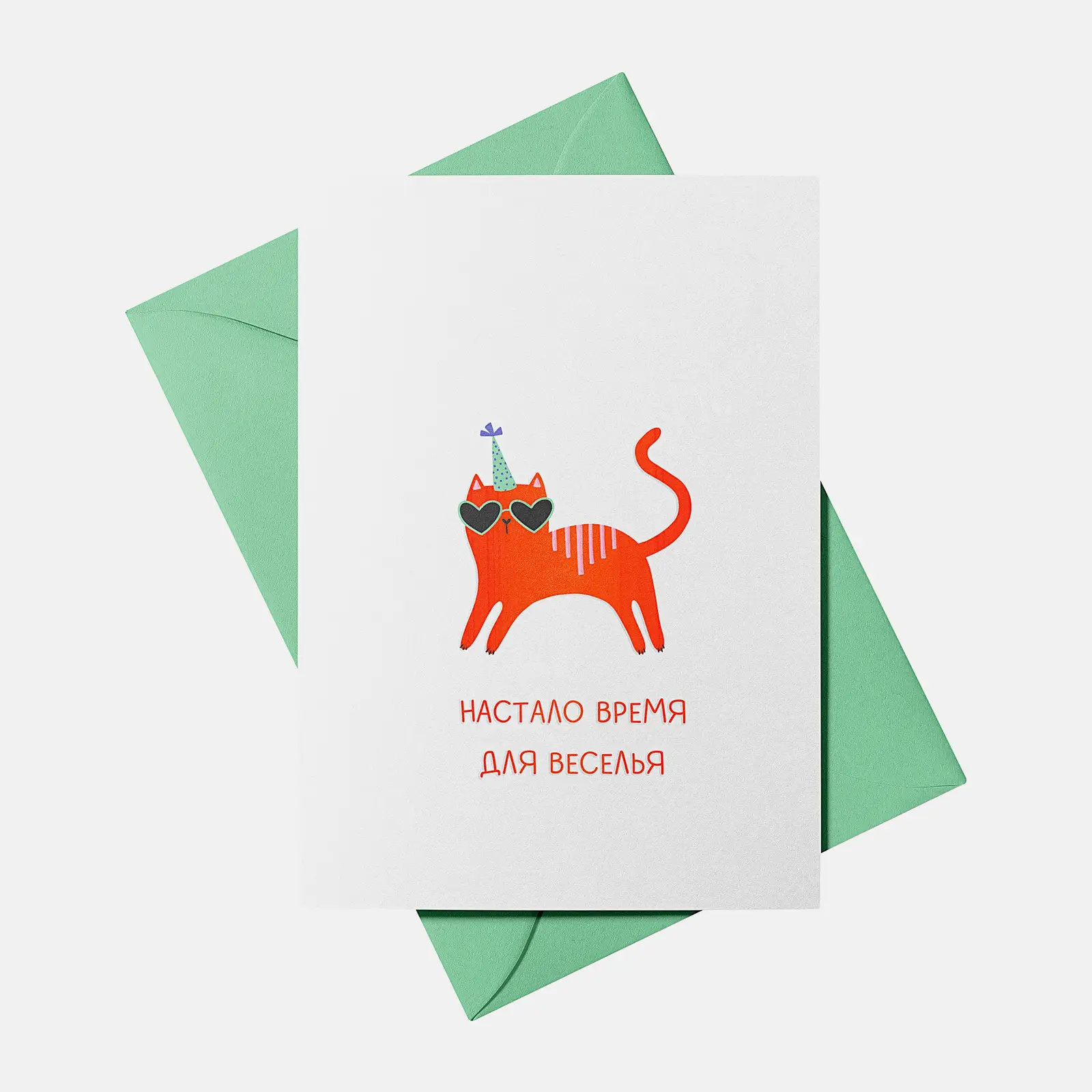 Одинарная открытка Art Happy в ассортименте