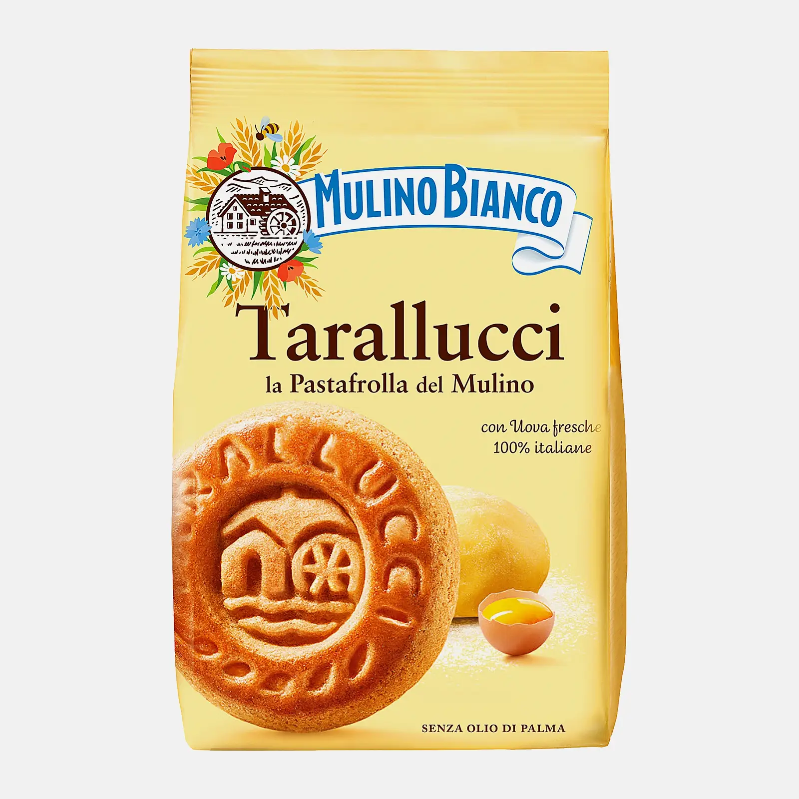 Изображение товара Печенье сахарное Mulino Bianco Тараллуччи 350г натуральное и ароматное