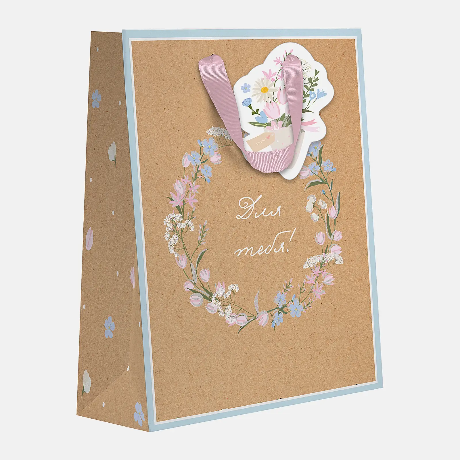 Пакет Spring Flowers Сити Хоум Трейд 23*18*10см в ассортименте - фото 4