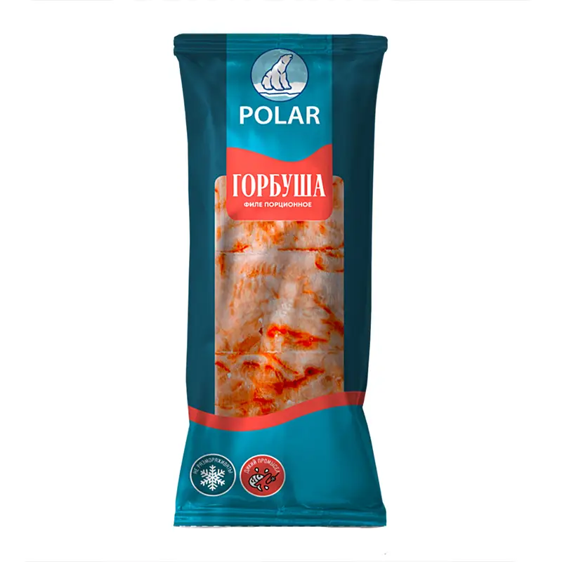 Изображение товара Горбуша Polar филе порционное 400г - дальневосточная рыба для приготовления блюд
