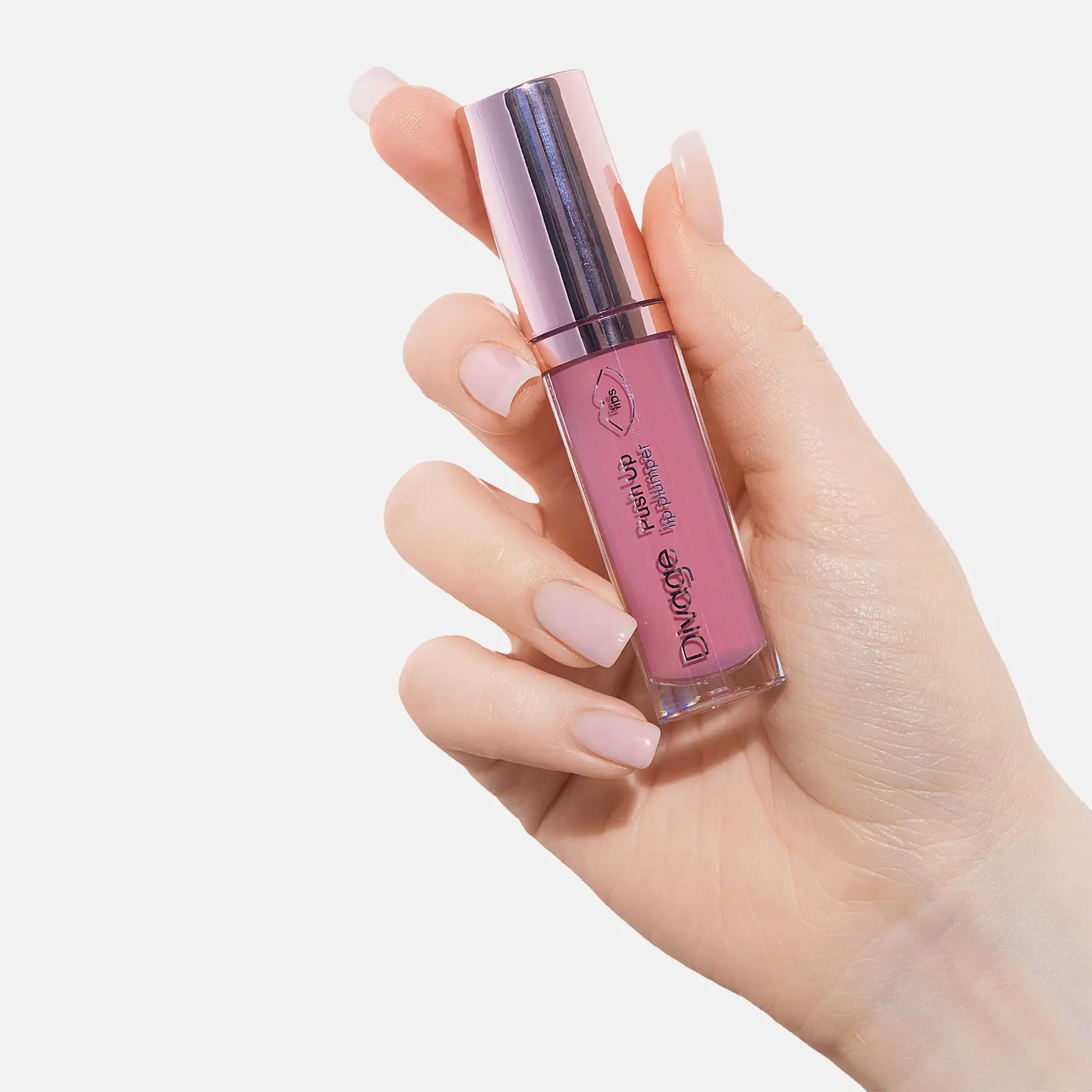 Блеск для губ Push Up Lip Plumper тон 03 Divage - фото 3