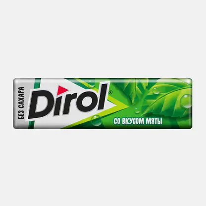 Жевательная резинка Dirol Мята 13.6г