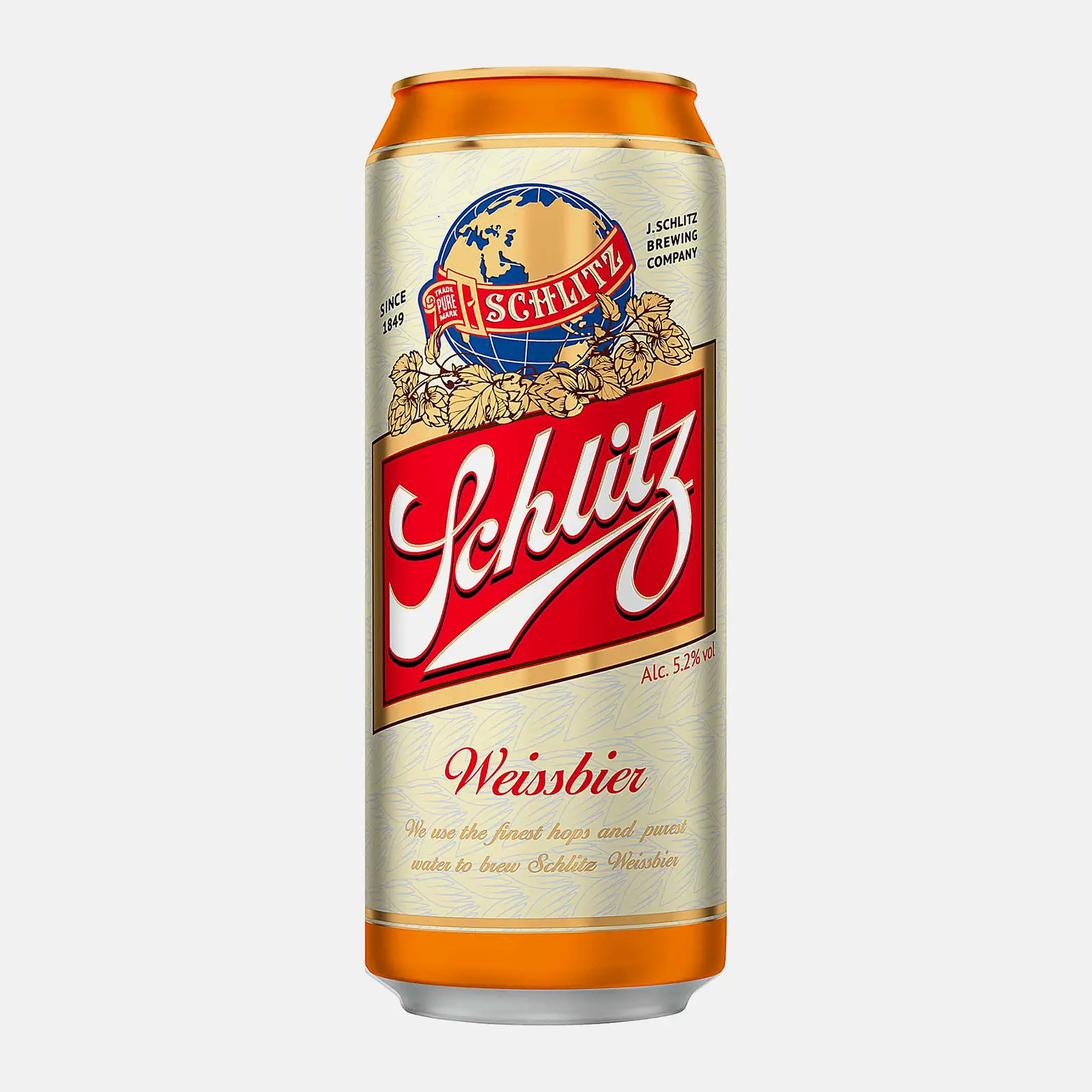 Пиво Schlitz Premium Weizen светлое нефильтрованное пастеризованное 5% 430мл