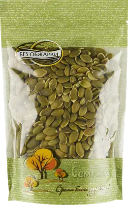 Изображение товара Семены тыквы Семушка очищенные 150г