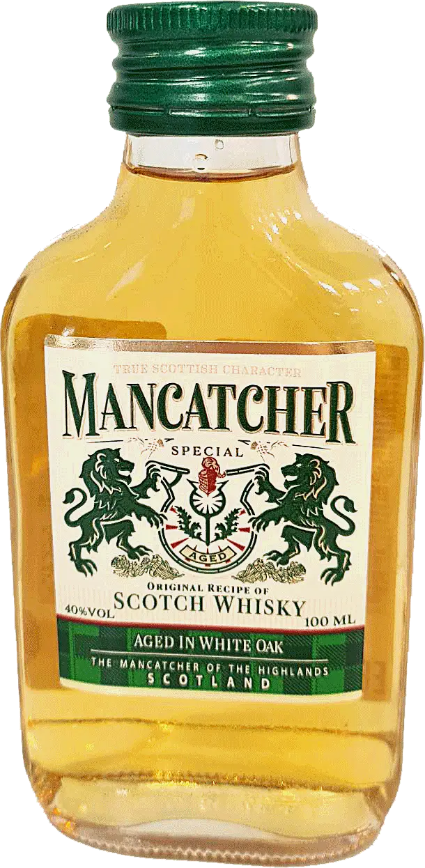 Изображение товара Российский зерновой виски Mancatcher 40% 100мл с выдержкой 3 года