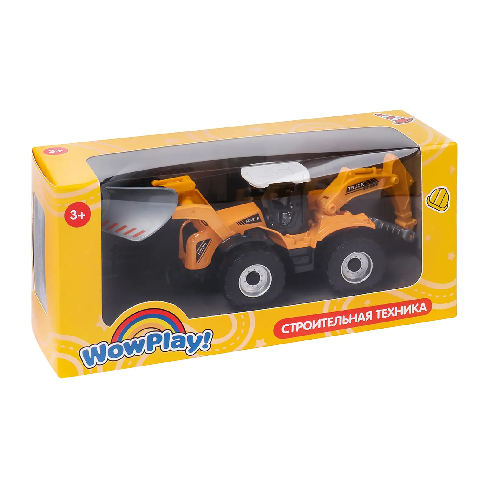 Игрушка YB326350 Машинка строительная техника металлическая в ассортименте