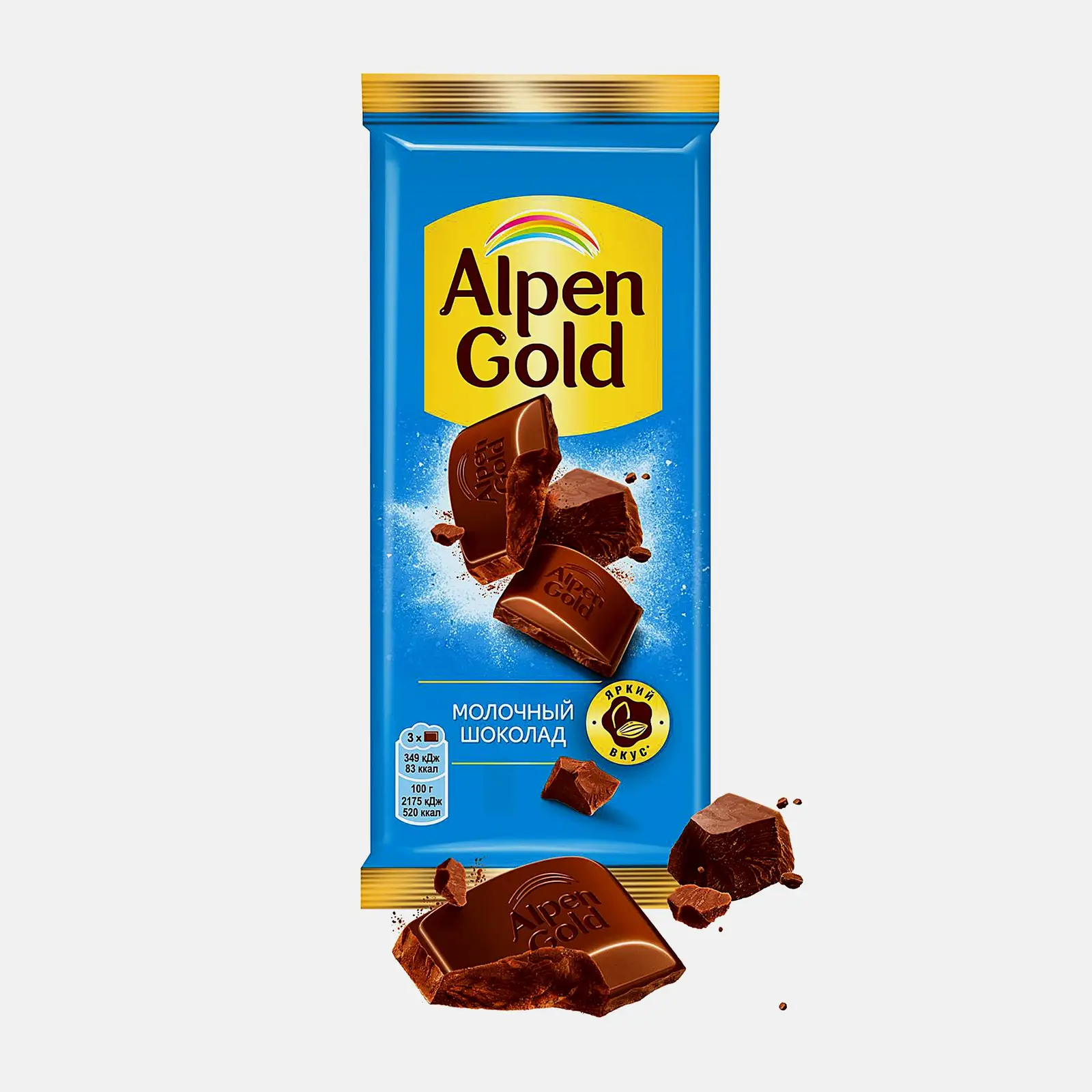 Молочный шоколад Alpen Gold 80г Молочный шоколад Alpen Gold 80г