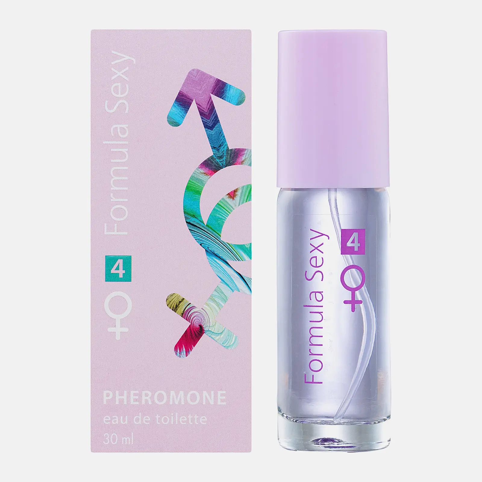 Туалетная вода №4 Formula Sexy с феромонами женская 30мл