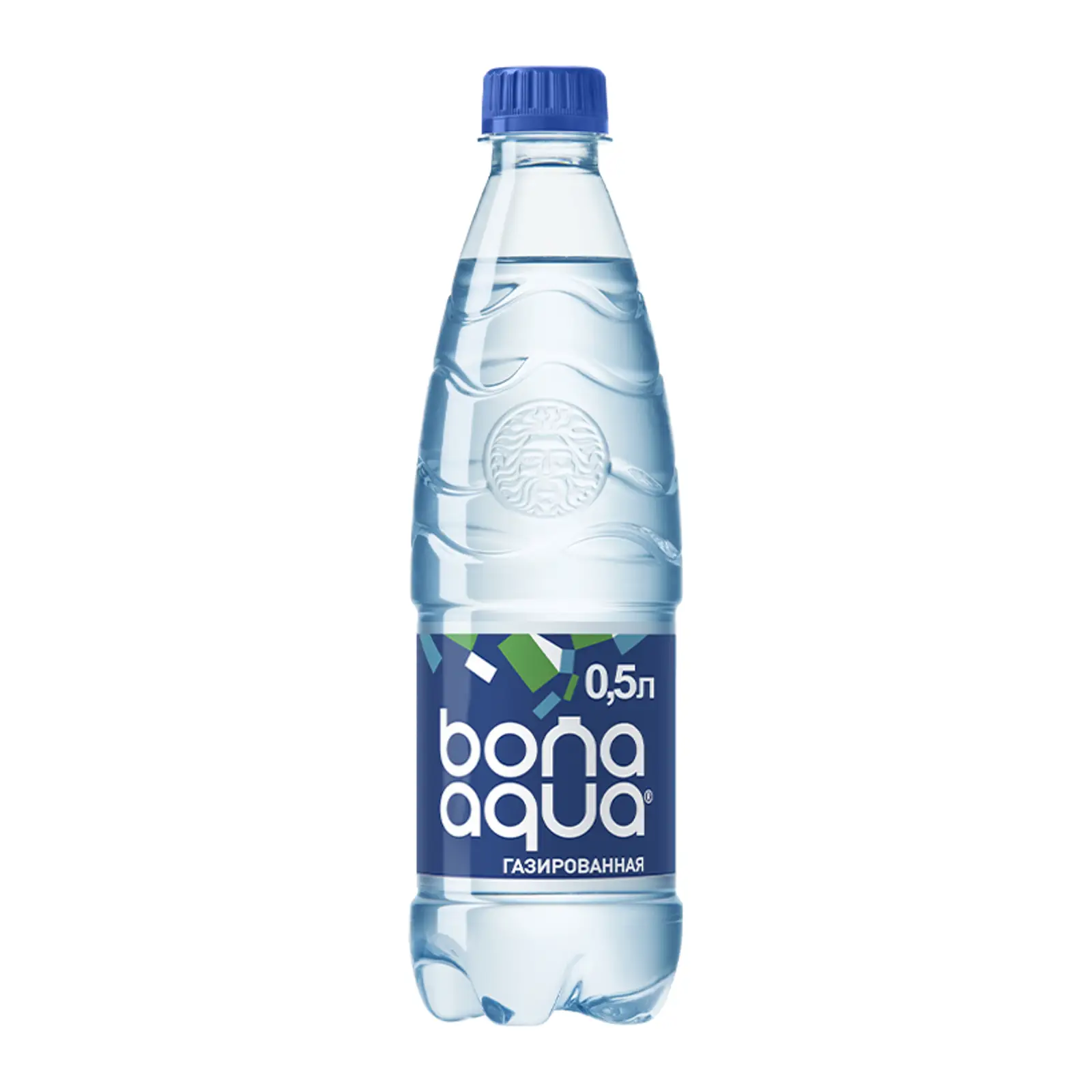 Изображение товара Вода питьевая Bona Aqua газированная 500мл