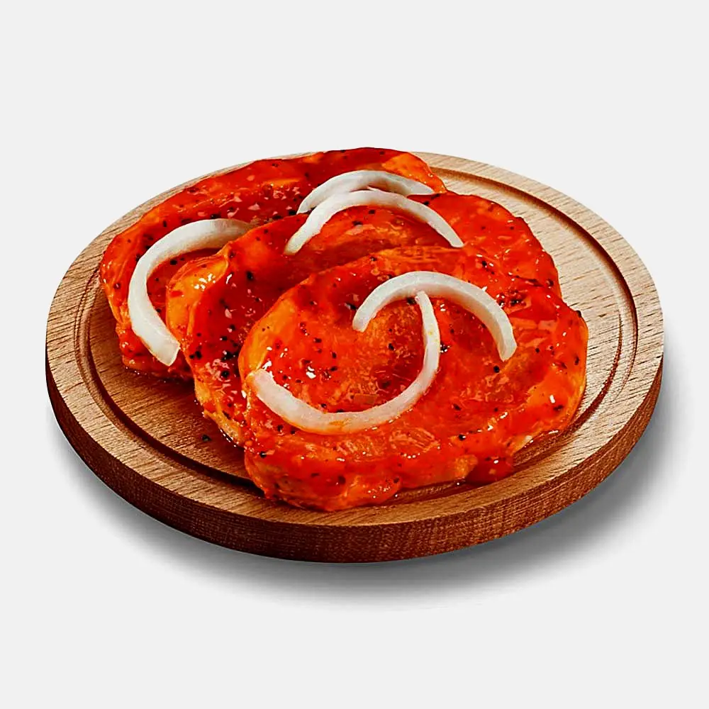 Стейк из свиного окорока