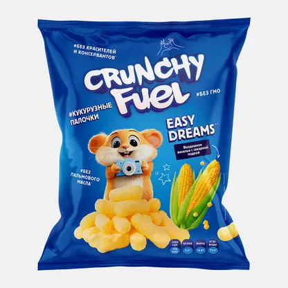 Кукурузные палочки Crunchy Fuel 140г