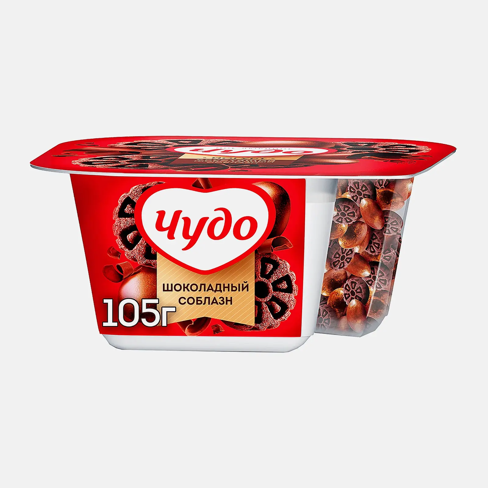 Йогурт Чудо Шоколад и печенье 3% 105г