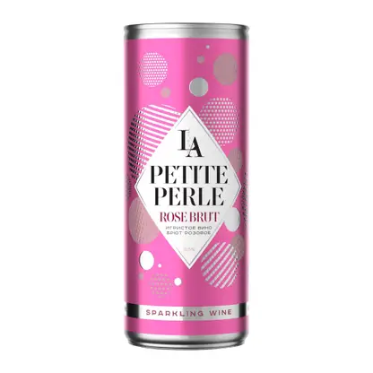 Вино игристое La Petite Perle розовое брют 11.5% 250мл