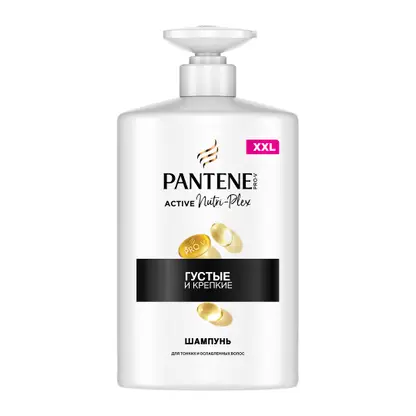 Изображение товара Шампунь для волос Густые и крепкие Pro-V Pantene 900мл