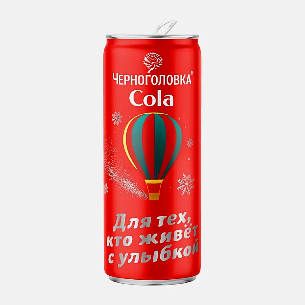 Изображение товара Кока-кола Черноголовка 330мл жестяная банка классический вкус