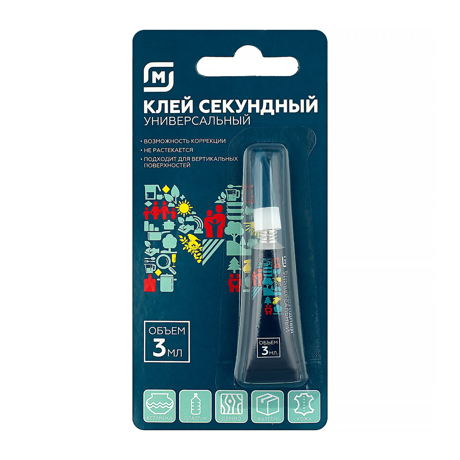 Клей Megamag Master универсальный секундный 3мл