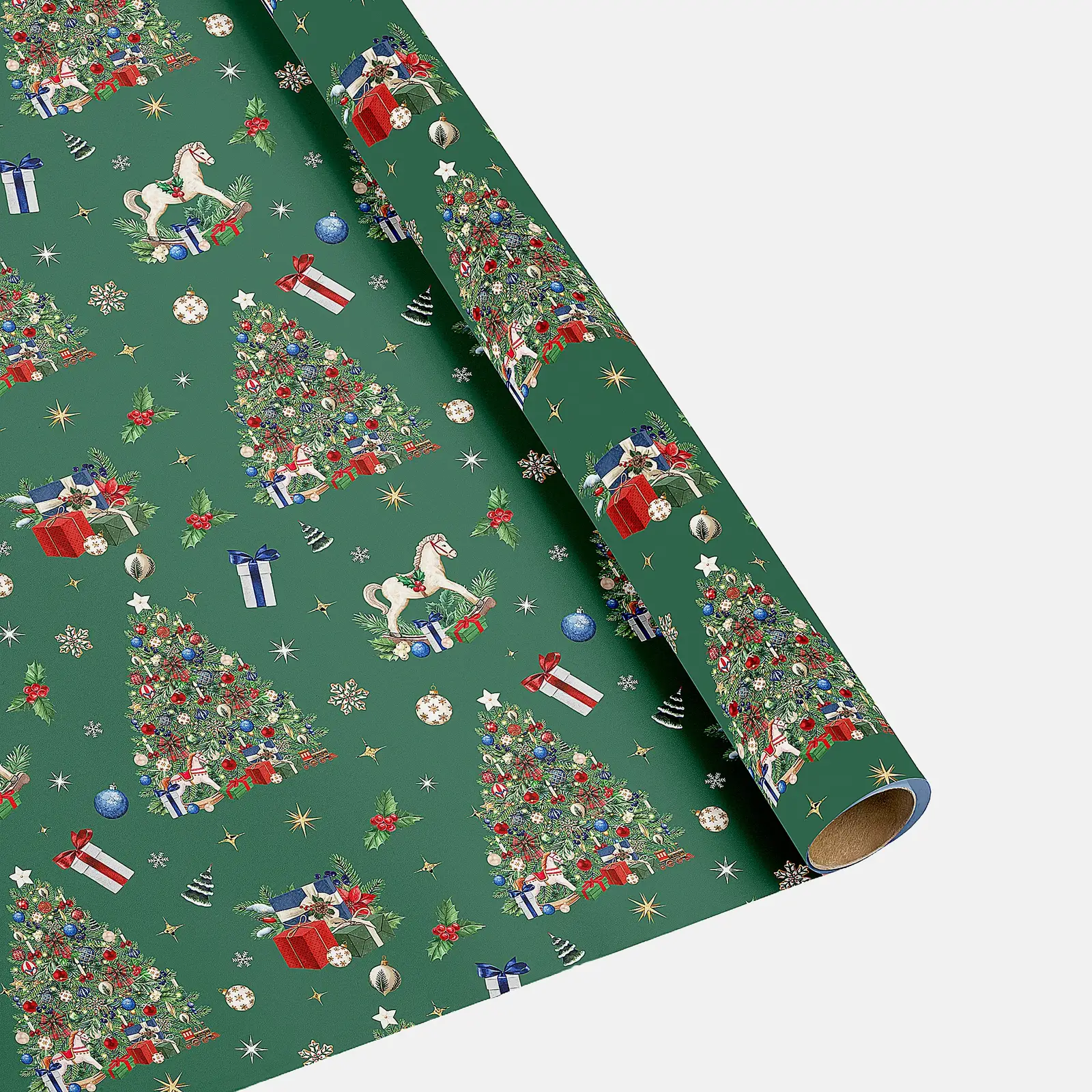 Упаковочная бумага New Year Joy Сити Хоум Трейд 70*100см в ассортименте
