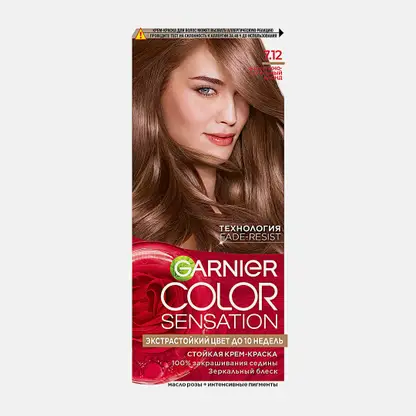 Краска для волос Garnier Color Sensation 7.12 Жемчужный блондин