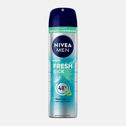 Дезодорант Fresh Kick c кактусовой водой NIVEA 150мл
