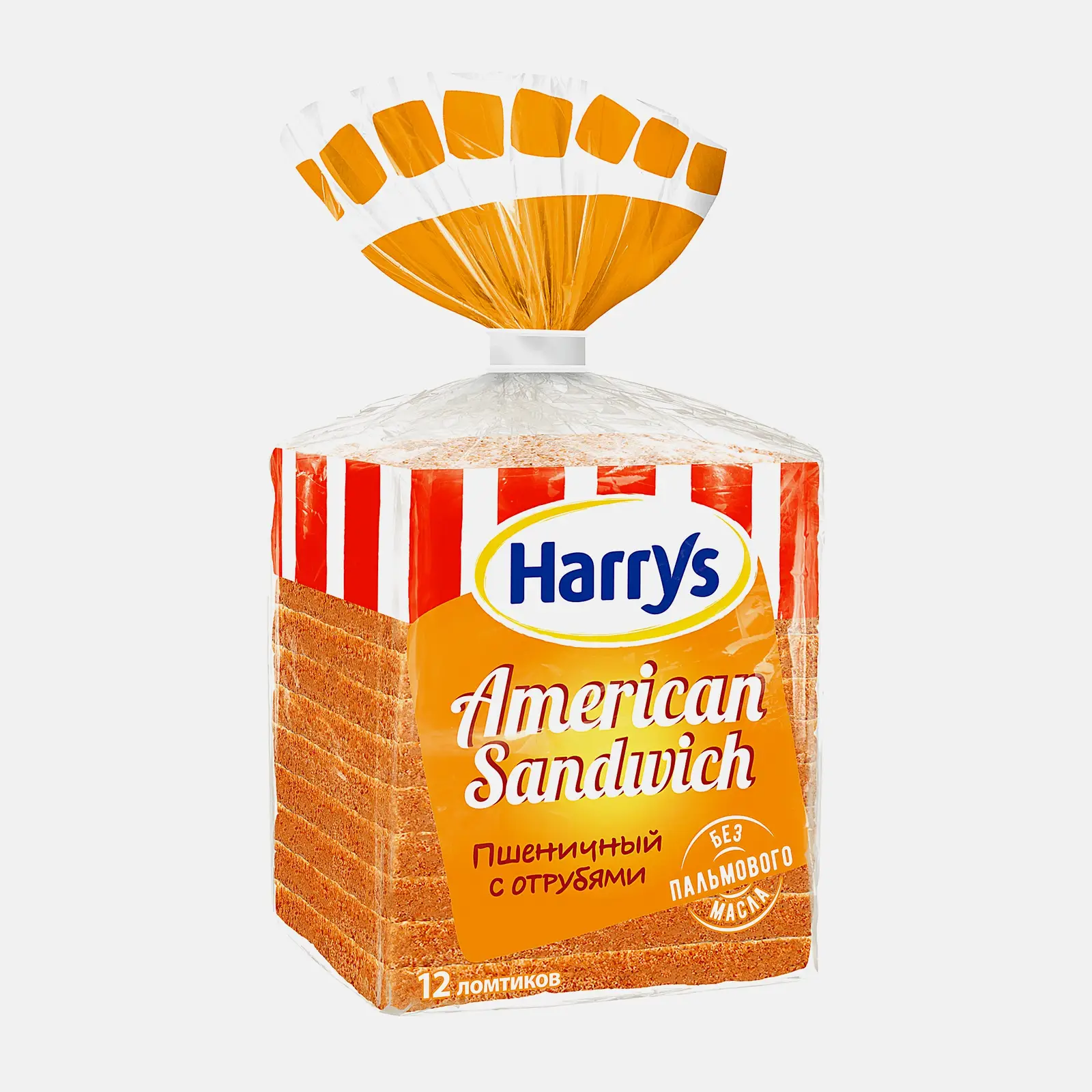 Хлеб с отрубями Harrys 515г