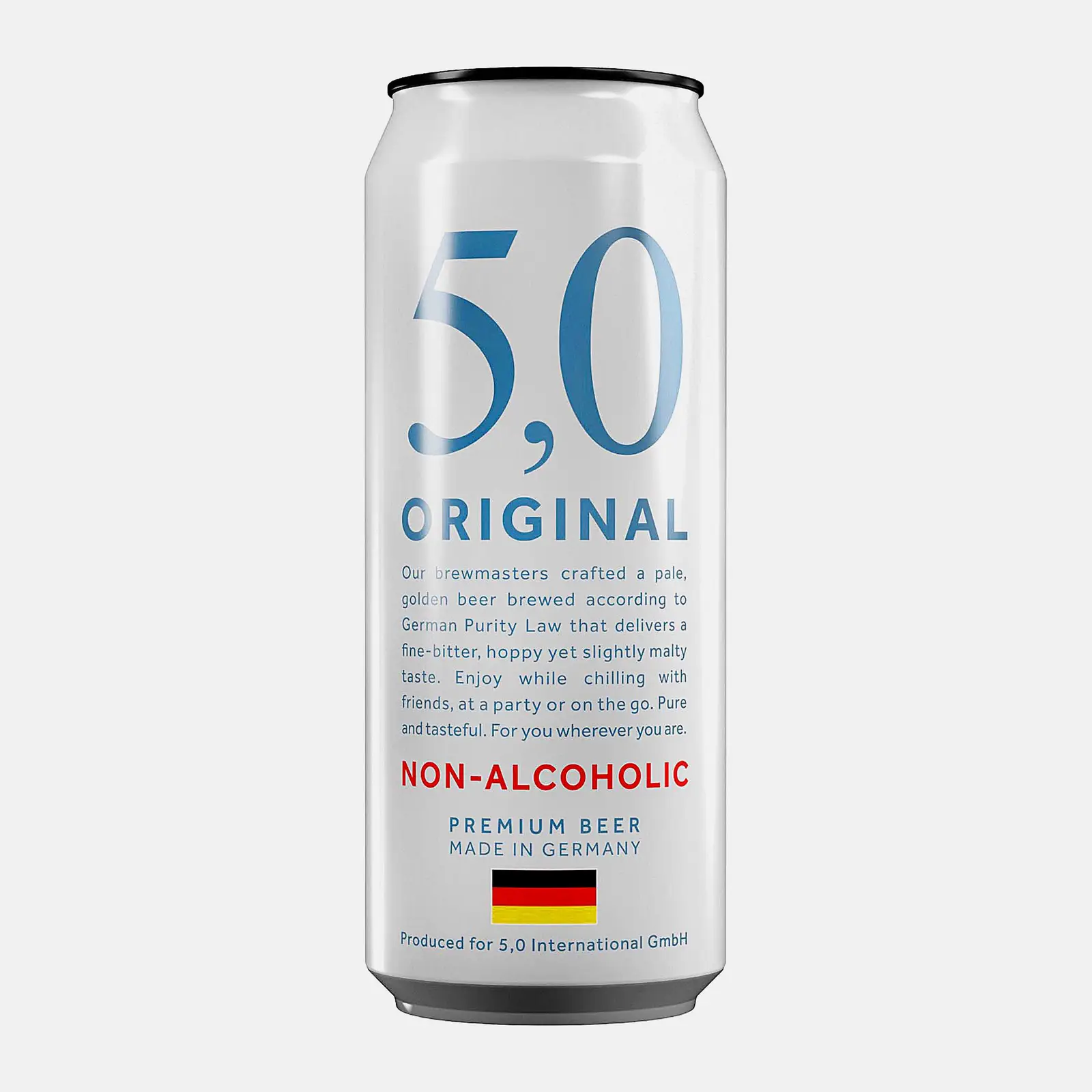 Светлое пиво безалкогольное 5.0 Original 500мл