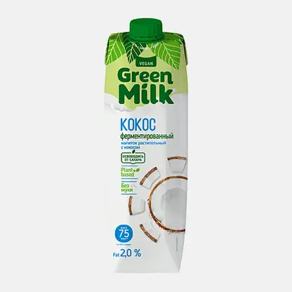 Напиток Green Milk ячменно-нутовый кокос 1л