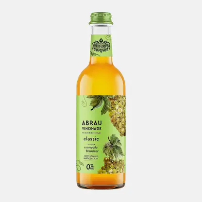 Напиток Vinonade Abrau classic Traminer безалкогольный 375мл