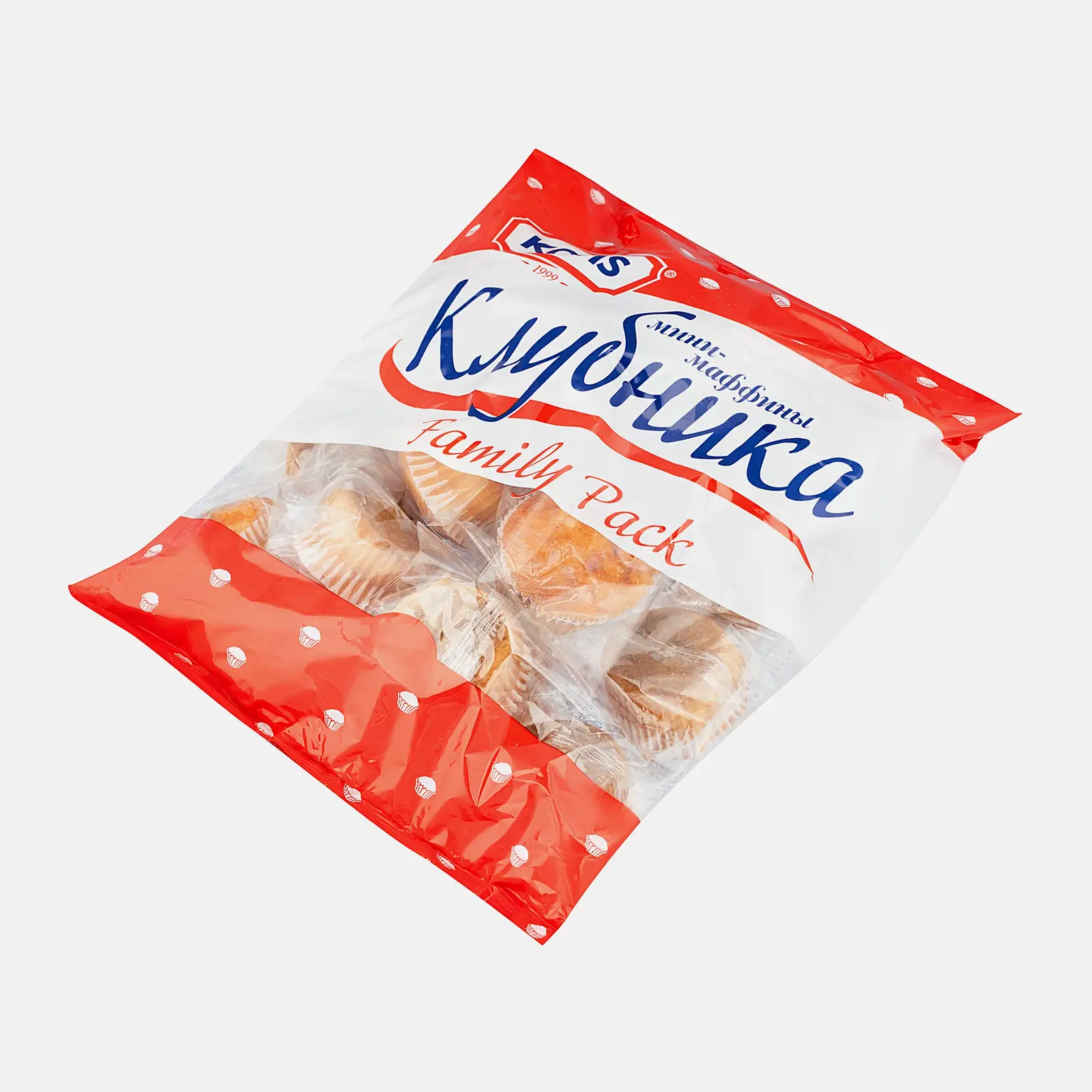 Мини-маффины Kovis Клубника 470г