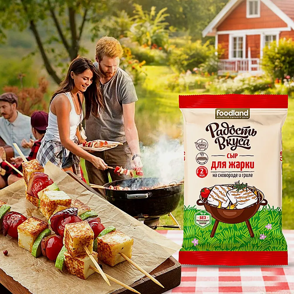 Сыр Радость Вкуса для жарки 45% 180г - фото 5