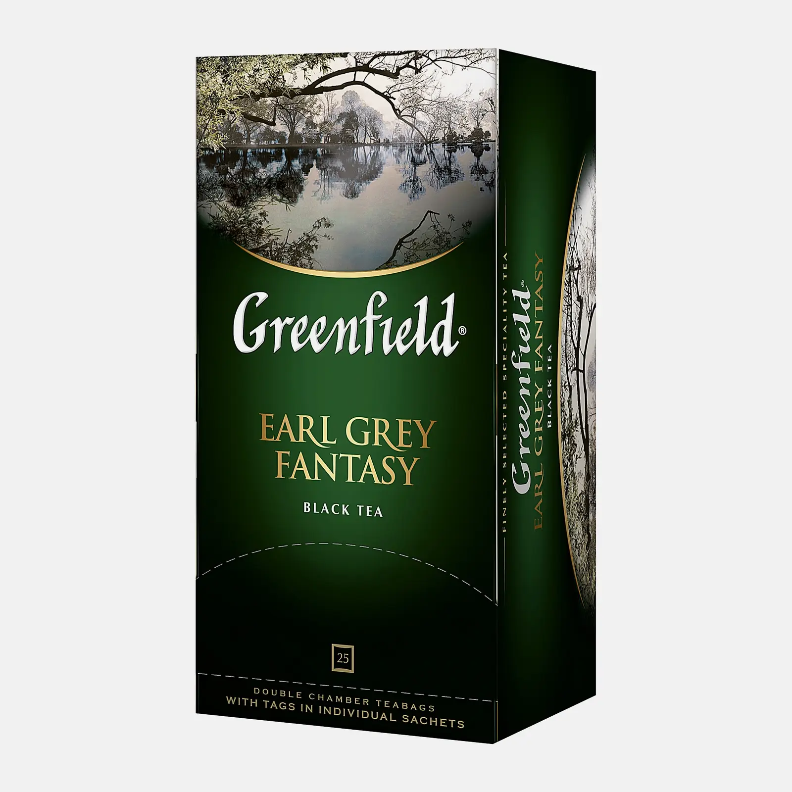 Чай черный Greenfield Earl Grey Fantasy 25пак