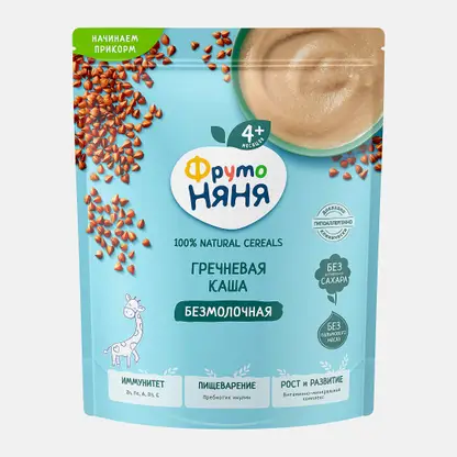 Гречневая каша безмолочная Фрутоняня 190г