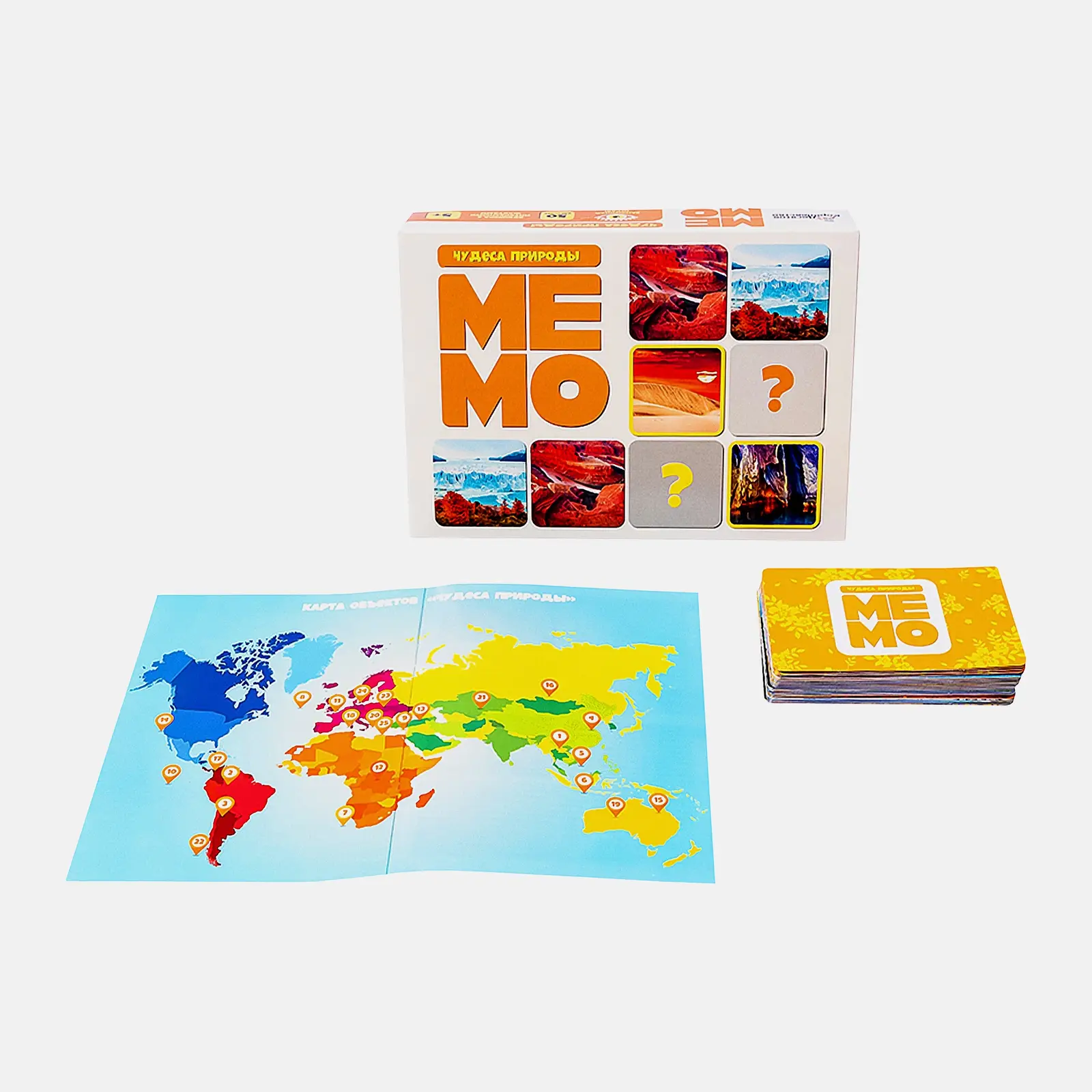 Игра настольная Мemo в ассортименте - фото 31