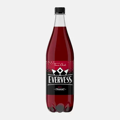 Газированный напиток Гранат Evervess 1л