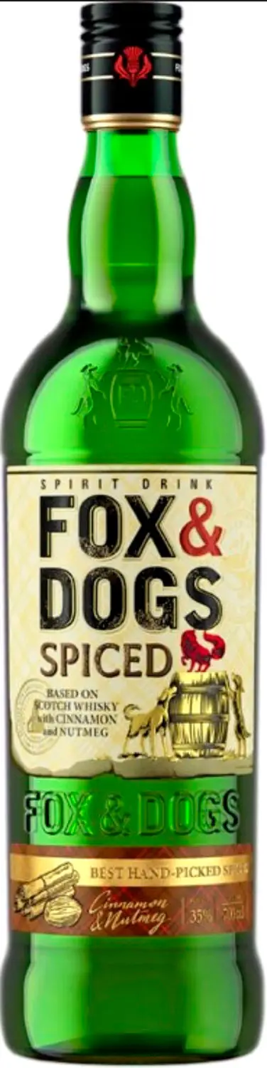 Изображение товара Настойка Fox & Dogs Spiced полусладкая 35% 700мл