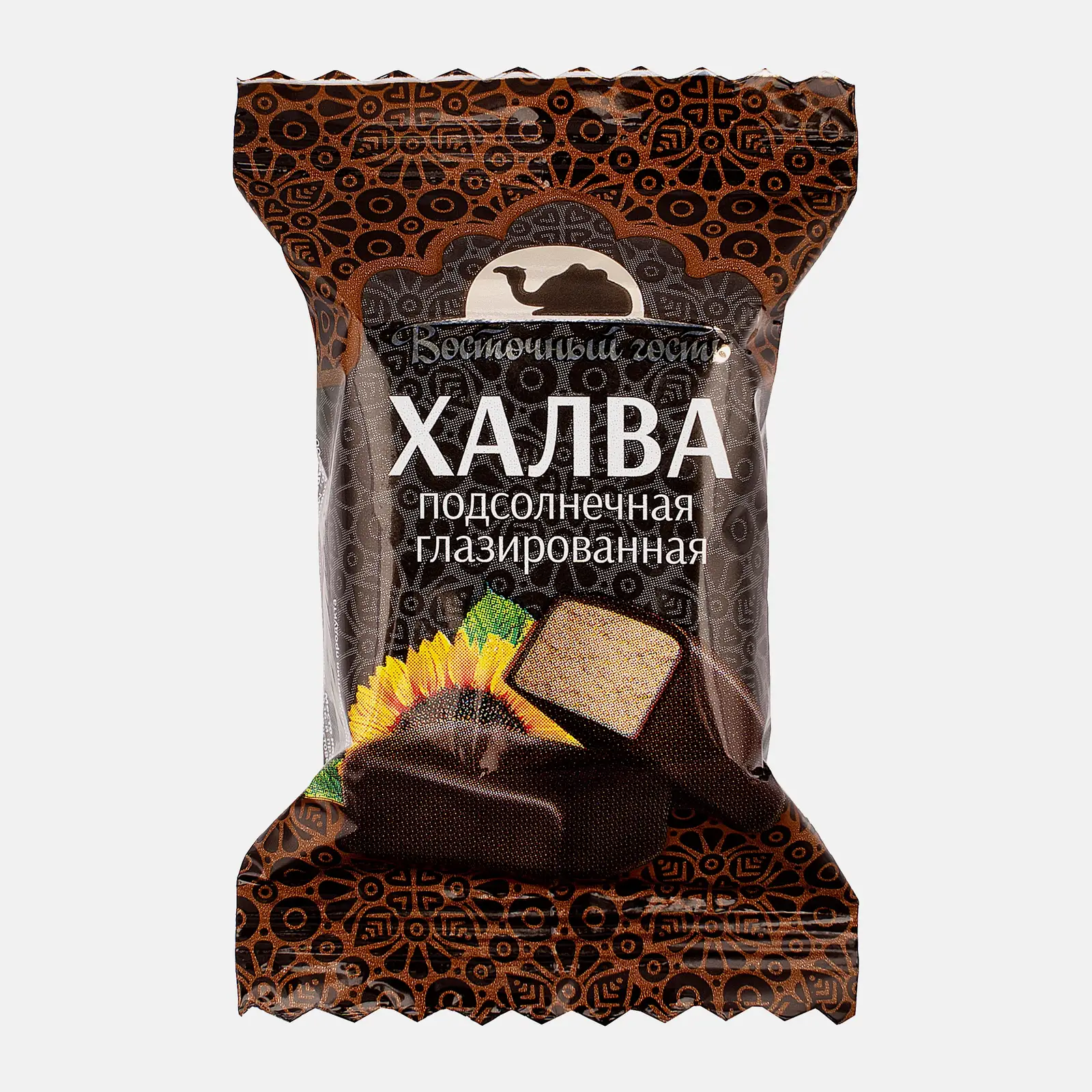 Конфеты Восточный гость Халва подсолнечная глазированная