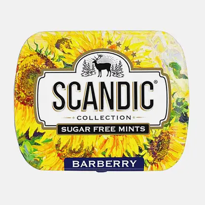 Конфеты освежающие без сахара барбарис Scandic 14г
