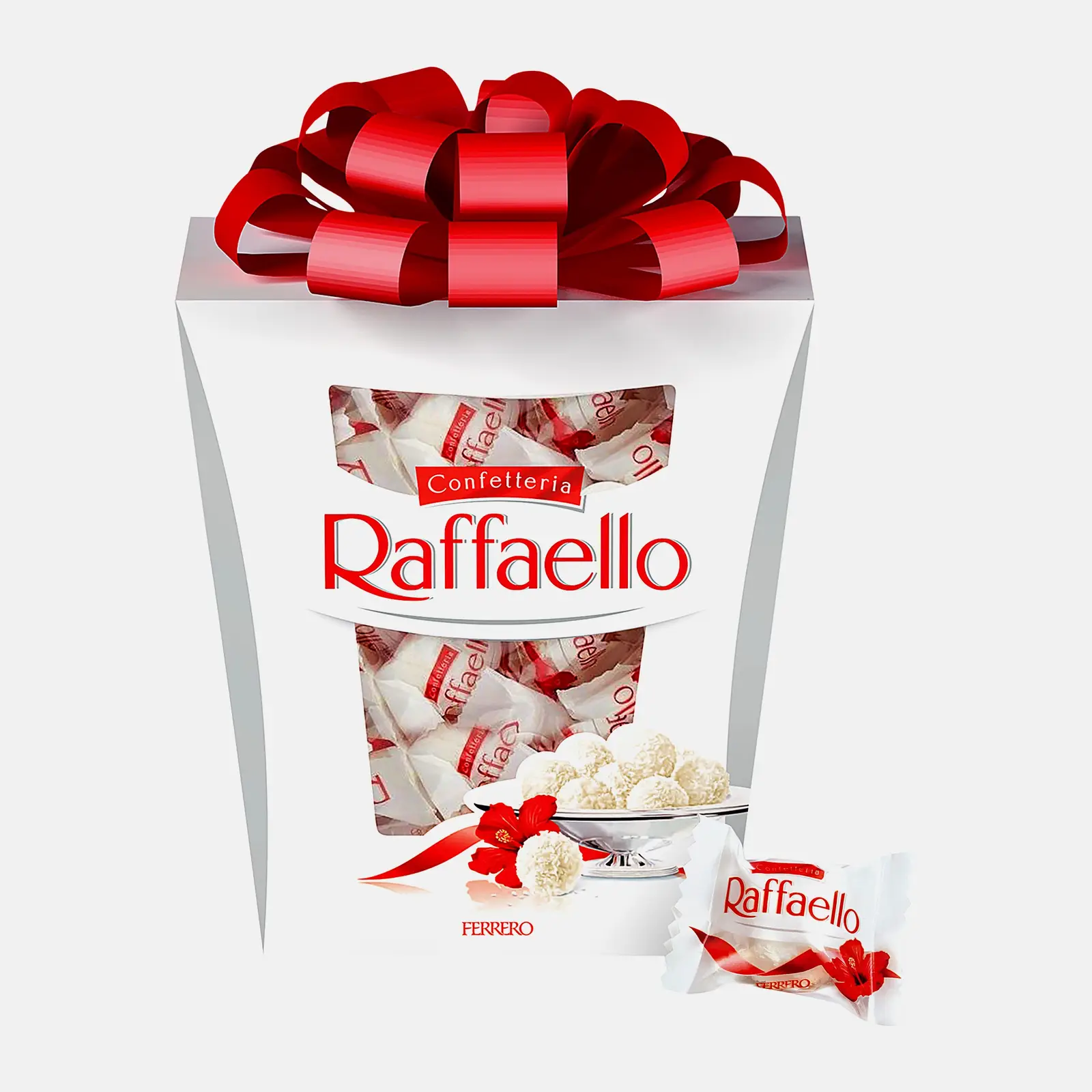 Конфеты с цельным миндальным орехом в кокосовой обсыпке Raffaello 500г