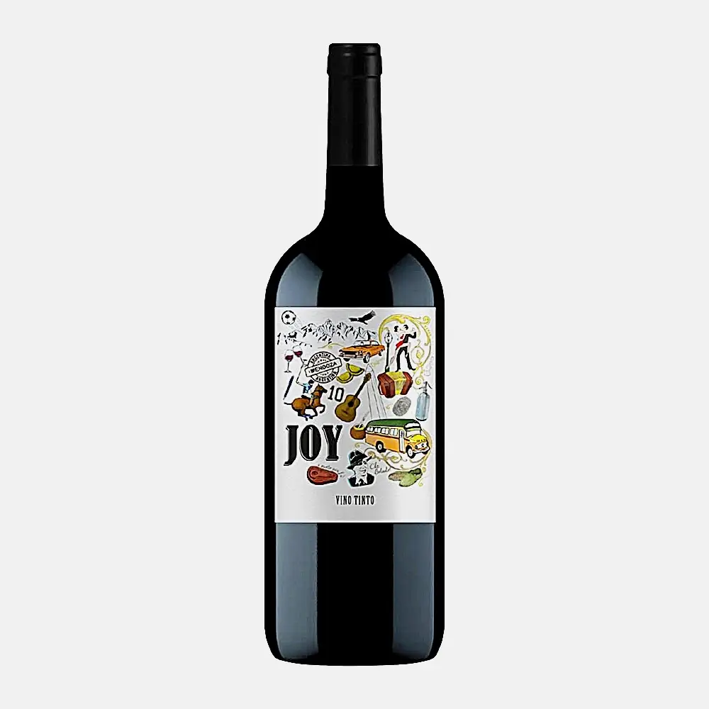 Вино Joy Vino Tinto красное сухое 13% 1.125л