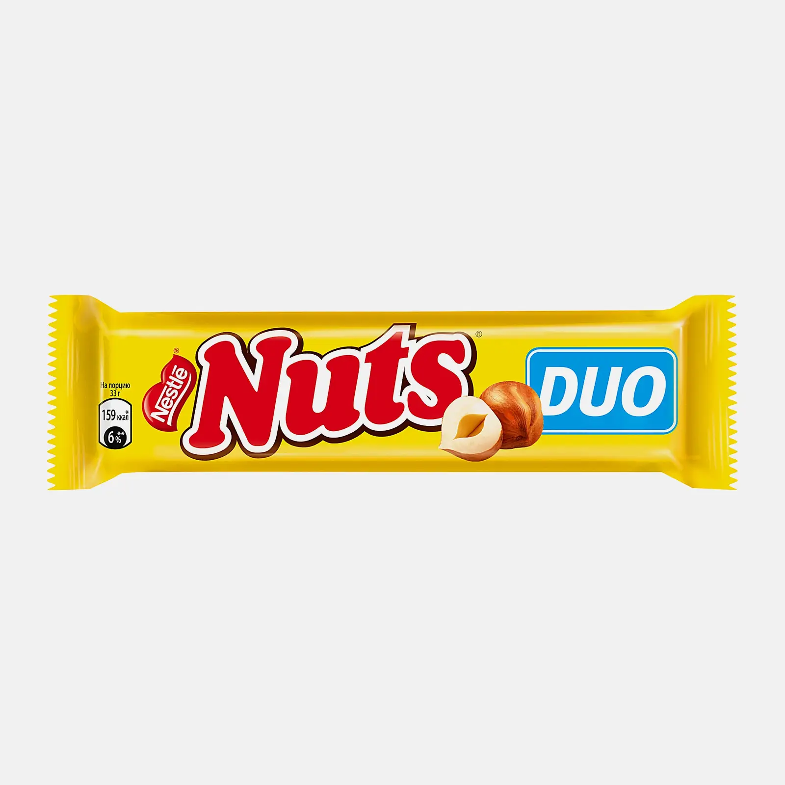 Изображение товара Батончик Мегабайт Цельный фундук 66г от Nuts