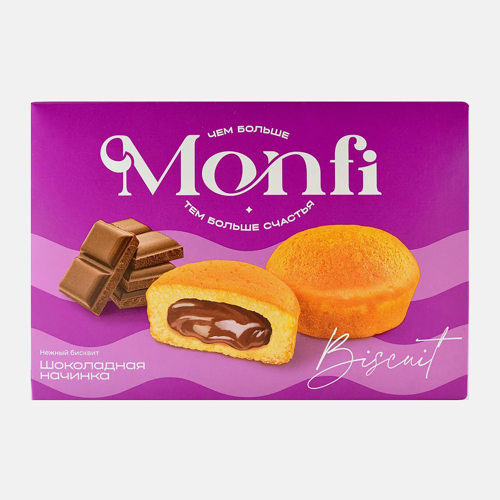 Печенье Monfi Torty бисквитное с шоколадной начинкой 108г Печенье Monfi Torty бисквитное с шоколадной начинкой 108г
