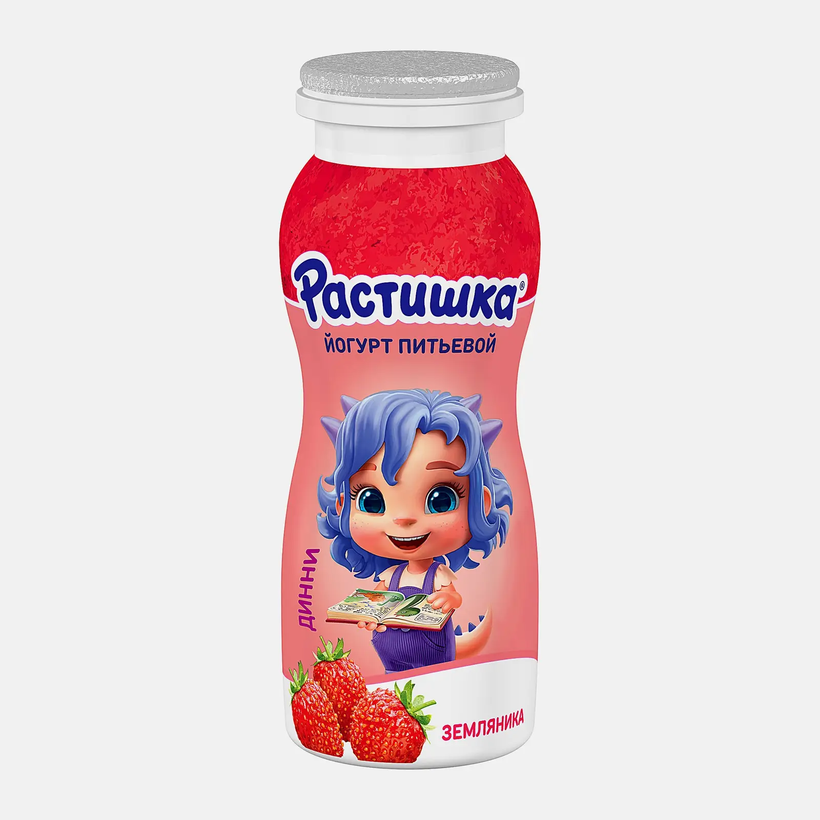Йогурт Растишка питьевой клубника-малина-земляника 1.6% 90г Йогурт Растишка питьевой клубника-малина-земляника 1.6% 90г