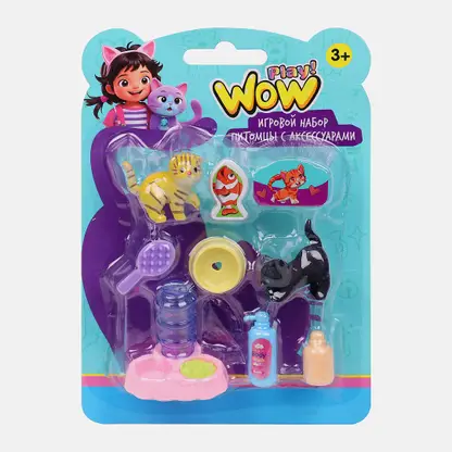Набор с питомцами и аксессуаров WowPlay! в ассортименте