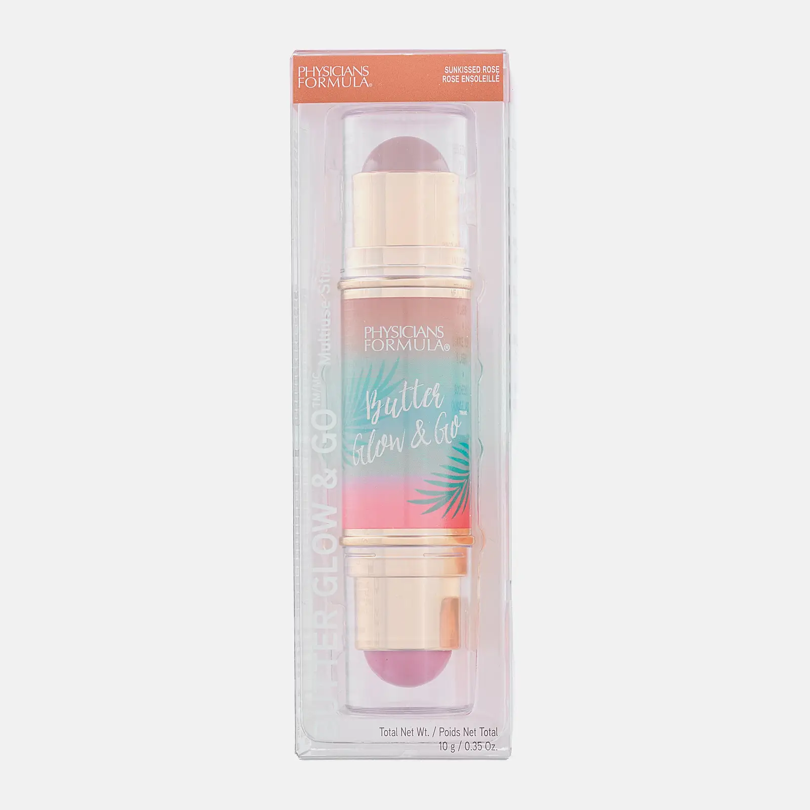 Мультистик для лица и губ тон Золотистая роза Physicians Formula Butter Glow & Go 10г - фото 5