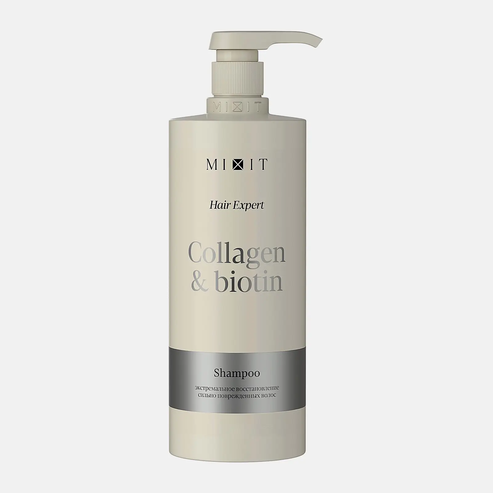 Изображение товара Шампунь для волос Mixit Collagen&Biotin восстанавливающий 1л
