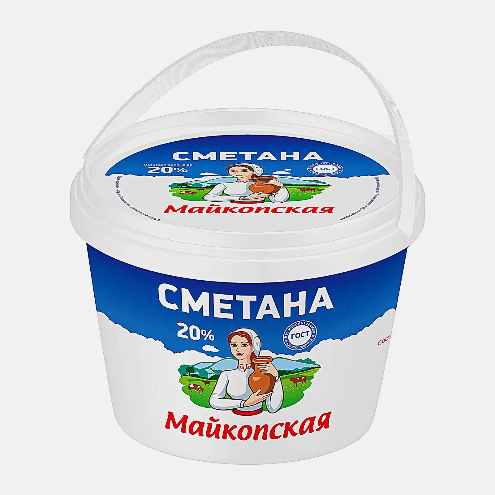 Сметана МК Адыгейский 20% 750г